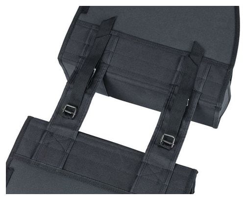 Basil Tour Waterproof XL Double Bag 35L Black