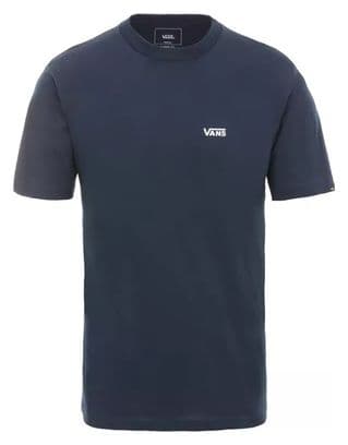 T-Shirt Manches Courtes Vans Logo Navy Bleu / Blanc