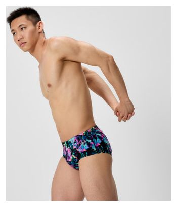 Slip de Bain Speedo Club Training imprimé Homme Rose/Noir