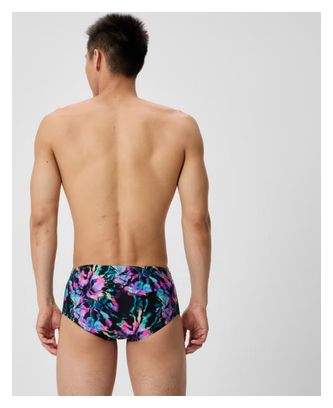 Slip de Bain Speedo Club Training imprimé Homme Rose/Noir