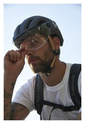 Helm Bollé Eco React Visor Grau Matte