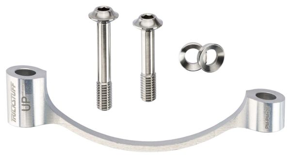 Adattatore Trickstuff PM / PM 20 mm in alluminio argento