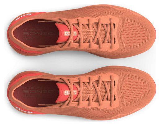 Under Armour HOVR Sonic 6 Scarpe da corsa arancioni da donna