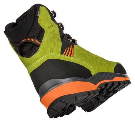 Chassures Cadin II GTX Mid Homme Lime/Flame LOWA