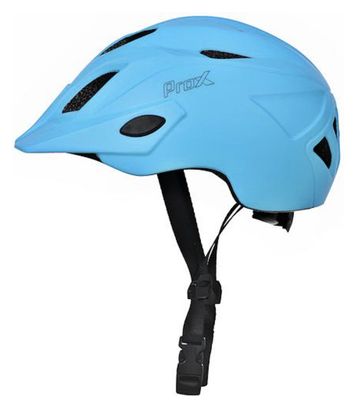 Casque de vélo pour enfant - Bleu clair - Garçons - Casque avec éclairage à l'arrière