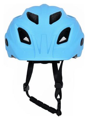 Casque de vélo pour enfant - Bleu clair - Garçons - Casque avec éclairage à l'arrière