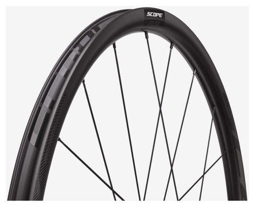 Pair of Scope R3 700c Wheels | 12x100 - 12x142 mm | CenterLock
