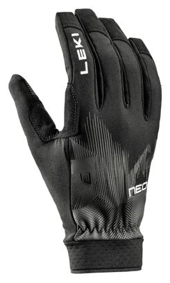 Guanti da trail running Leki Neotrail Nero/Grigio