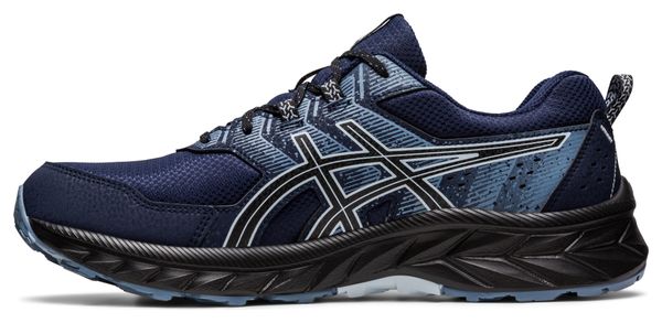 Chaussures Trail Asics Gel-Venture 9 Bleu/Noir Homme