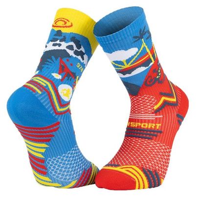 Chaussettes Trail BV SPORT Collector ''DBDB'' Réunion