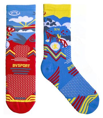 Chaussettes Trail BV SPORT Collector ''DBDB'' Réunion