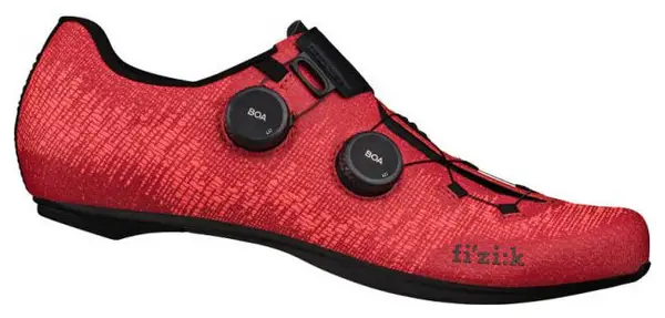 Scarpe da strada Fizik Infinito Vento Knit R1 Coral Red / Black