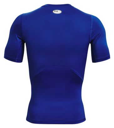 T-Shirt Running de compression Under Armour HeatGear Bleu Homme