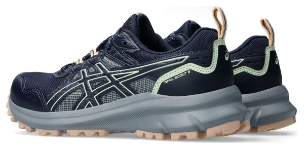 Zapatillas Trail Asics Trail Scout 3 Azul/Rosa Mujer