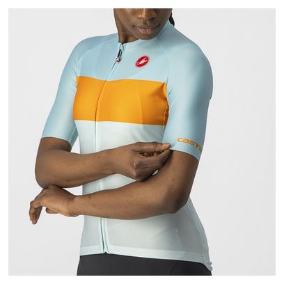 Maillot mujer Castelli Aero Pro Azul / Naranja