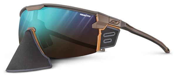 Occhiali Julbo Ultimate Cover Reactiv 2-4 Marrone/Arancione