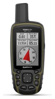 GARMIN - GPS pédestre - GPSMAP 65s - Multi-Band