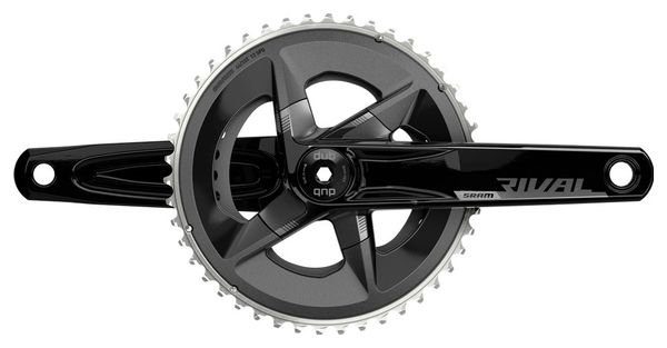 Crankstel Sram Rival D1 DUB 46-33 Tanden 2x12V (zonder behuizing) Zwart