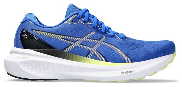 Chaussures de Running Asics Gel Kayano 30 Bleu Jaune Homme