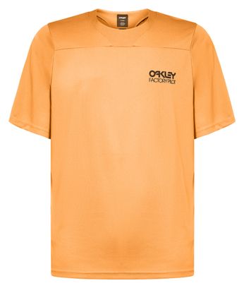 Maglia Oakley Factory Pilot Lite Orange a manica corta