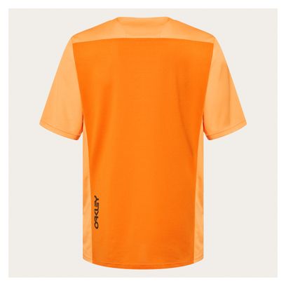 Oakley Factory Pilot Lite Orange Short Sleeve Jersey