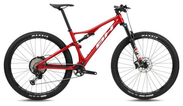 BH Lynx Race LT 3.5 Shimano Deore XT 12V 29'' Roja/Blanca Bicicleta de montaña todo terreno con suspensión