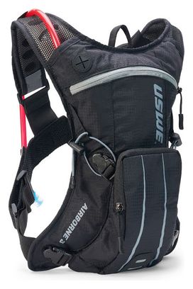 USWE Airborne 3 Hydration Pack with Water Pocket 2L Black / Gray