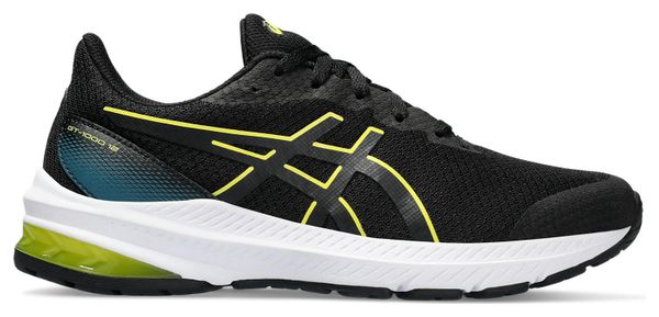 Asics GT-1000 12 GS Children's Running Shoes Black Yellow