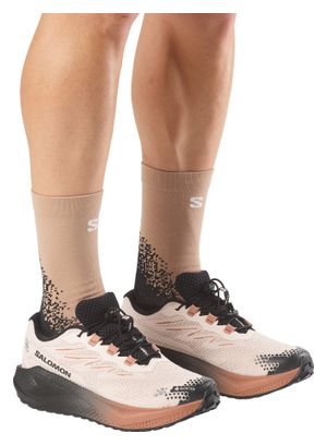 Chaussures Running Salomon Aero Blaze 4 GRVL GTX Beige/Marron Homme