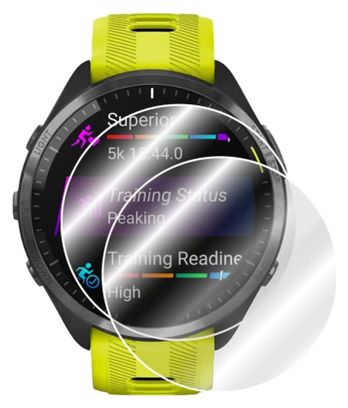 Pack protection Garmin Forerunner 965 - Coque TPU + 2 films hydrogel HD