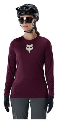 Maglia a maniche lunghe Fox Ranger Fox Head marrone da donna