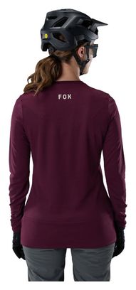 Maglia a maniche lunghe Fox Ranger Fox Head marrone da donna