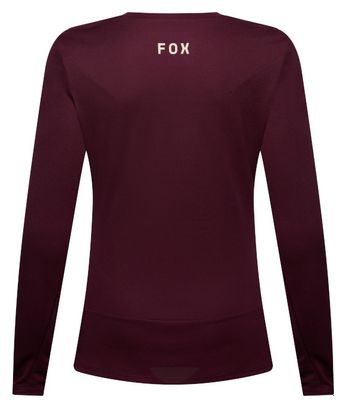 Maglia a maniche lunghe Fox Ranger Fox Head marrone da donna
