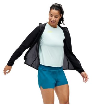 Veste coupe-vent Hoka Skyflow Noir Femme