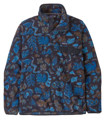 Patagonia Lightweight Synchilla Snap-T Fleecejacke Blau