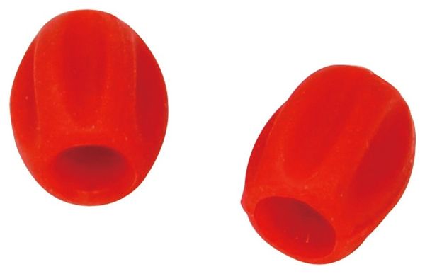 Embouts Jagwire Mini Tube Tops-Red 6pcs