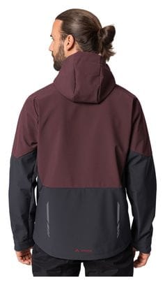 Heren Vaude Qimsa Softshell Jas Paars