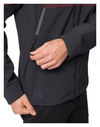 Heren Vaude Qimsa Softshell Jas Paars