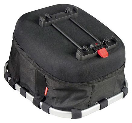 Panier pour Porte-Bagage Racktime Klickfix Bikebasket GT Fleurs Noires