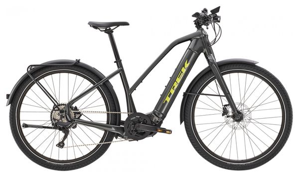 Trek Allant + 8S Stagger City Bike elettrica Shimano Deore 10V 625 Wh 650b Lithium Grey 2021