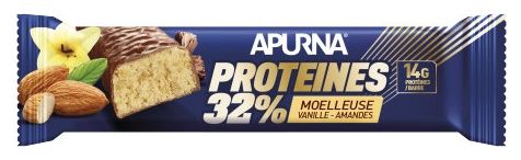 Apurna Soft Vanilla-Almond Protein Bar - 45 g