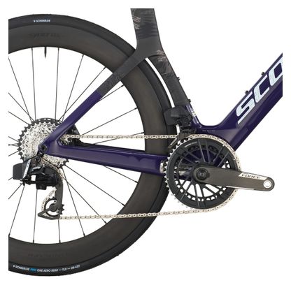 Scott Foil RC Team Sram Force AXS 12V 700mm Viola/Nero 2025 Bici da Strada