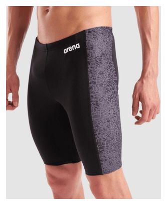 Jammer Arena de piel de serpiente negro para hombre