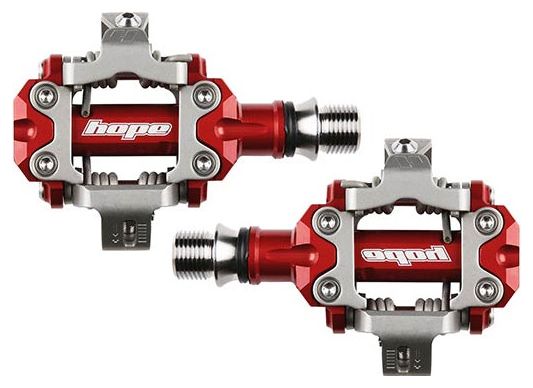 Pair of Hope Union RC Red Automatic Pedals