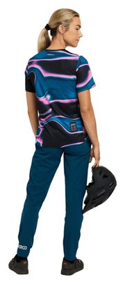 Women's Dharco Aurora Short Sleeve Jersey Black/Rose