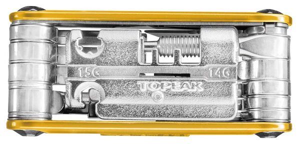 Topeak Mini P20 Multi-Tools Gold (20 funzioni)