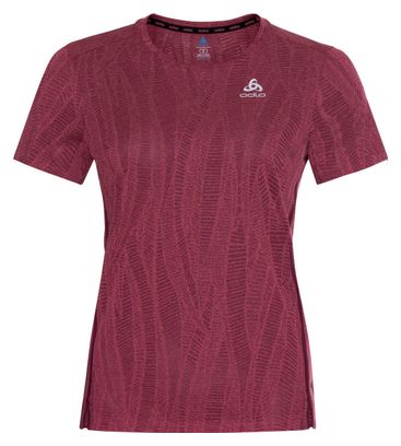 Odlo Zeroweight Engineered Chill-Tec Women's Korte Mouwen Jersey Roze