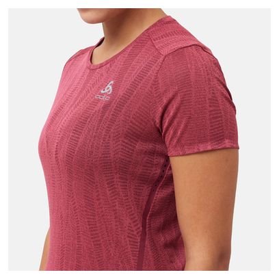 Odlo Zeroweight Engineered Chill-Tec Women's Korte Mouwen Jersey Roze