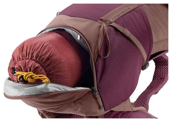 Zaino da trekking Deuter Futura Pro 34 SL viola da donna