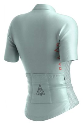 Maillot Adicta Lab Alate V2 Mujer Mangas Cortas Azul